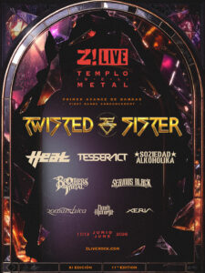 alt="Bandas confirmadas Z! Live 2026 primer avance H.E.A.T TesseracT Soziedad Alkohólika"
