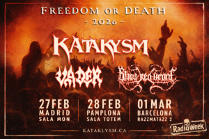 Kataklysm – Freedom or Death Tour 2026 en España