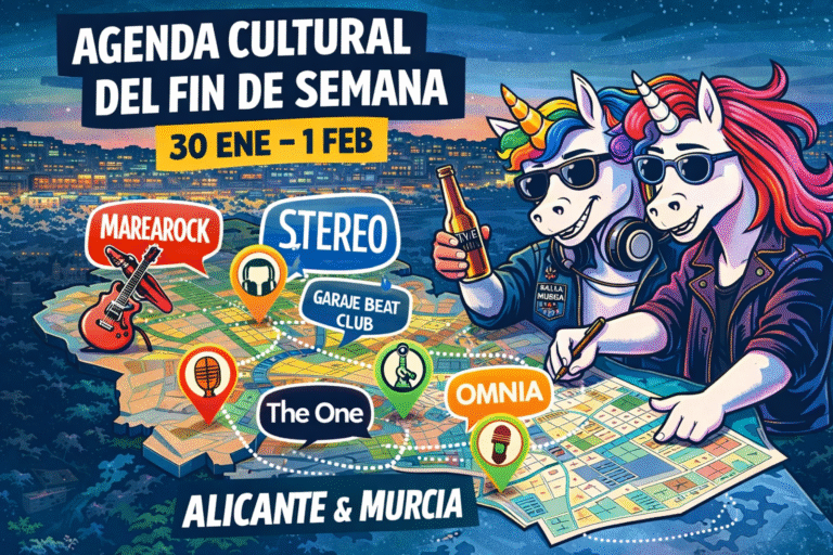 Agenda cultural fin de semana Alicante y Murcia – RadioWeek