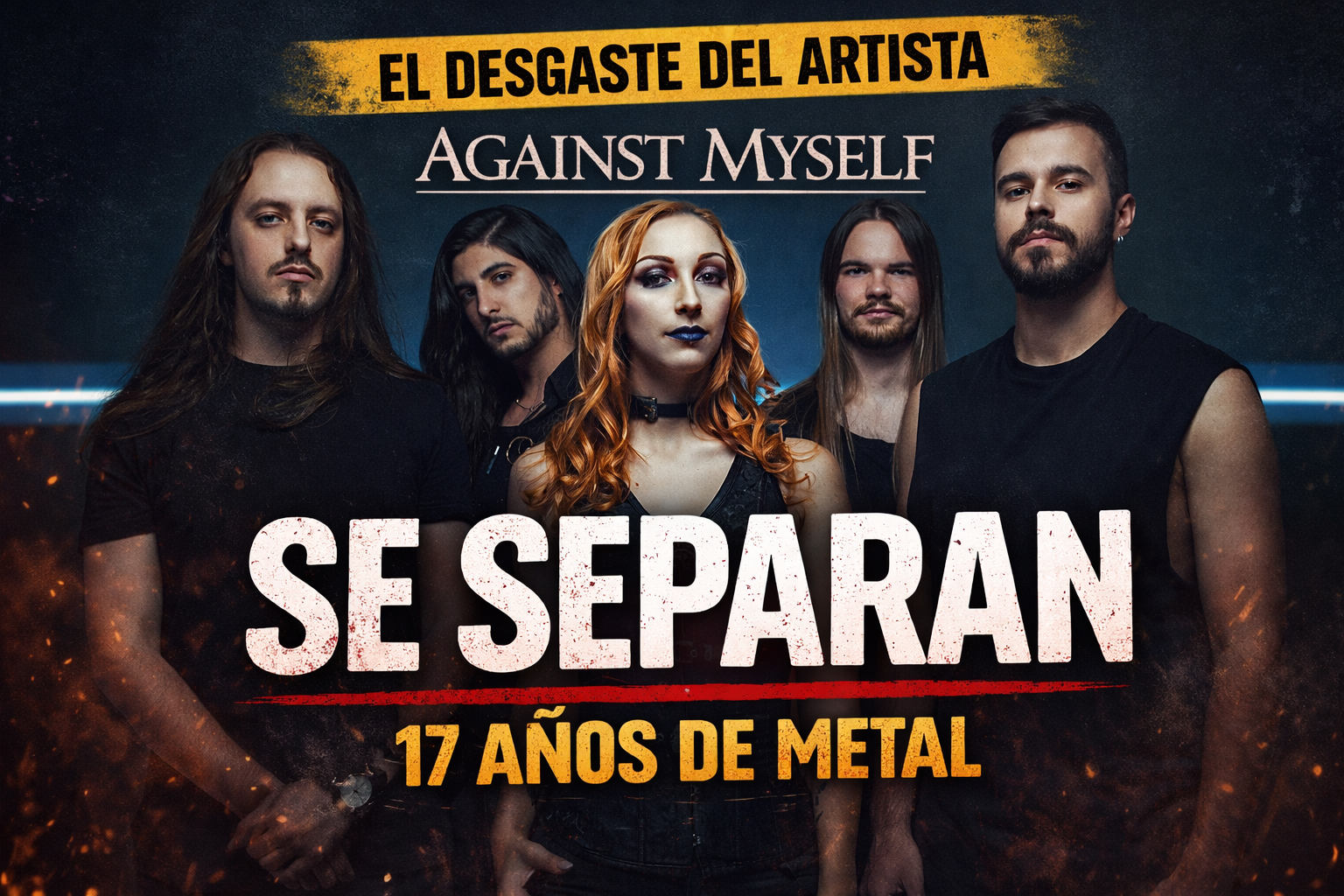 Against Myself se separa tras 17 años de metal