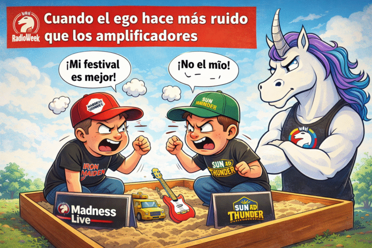 “Cuando el ego hace más ruido que los amplificadores”