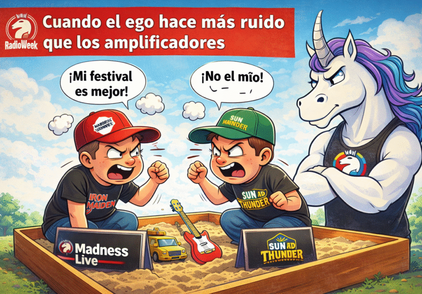 “Cuando el ego hace más ruido que los amplificadores”