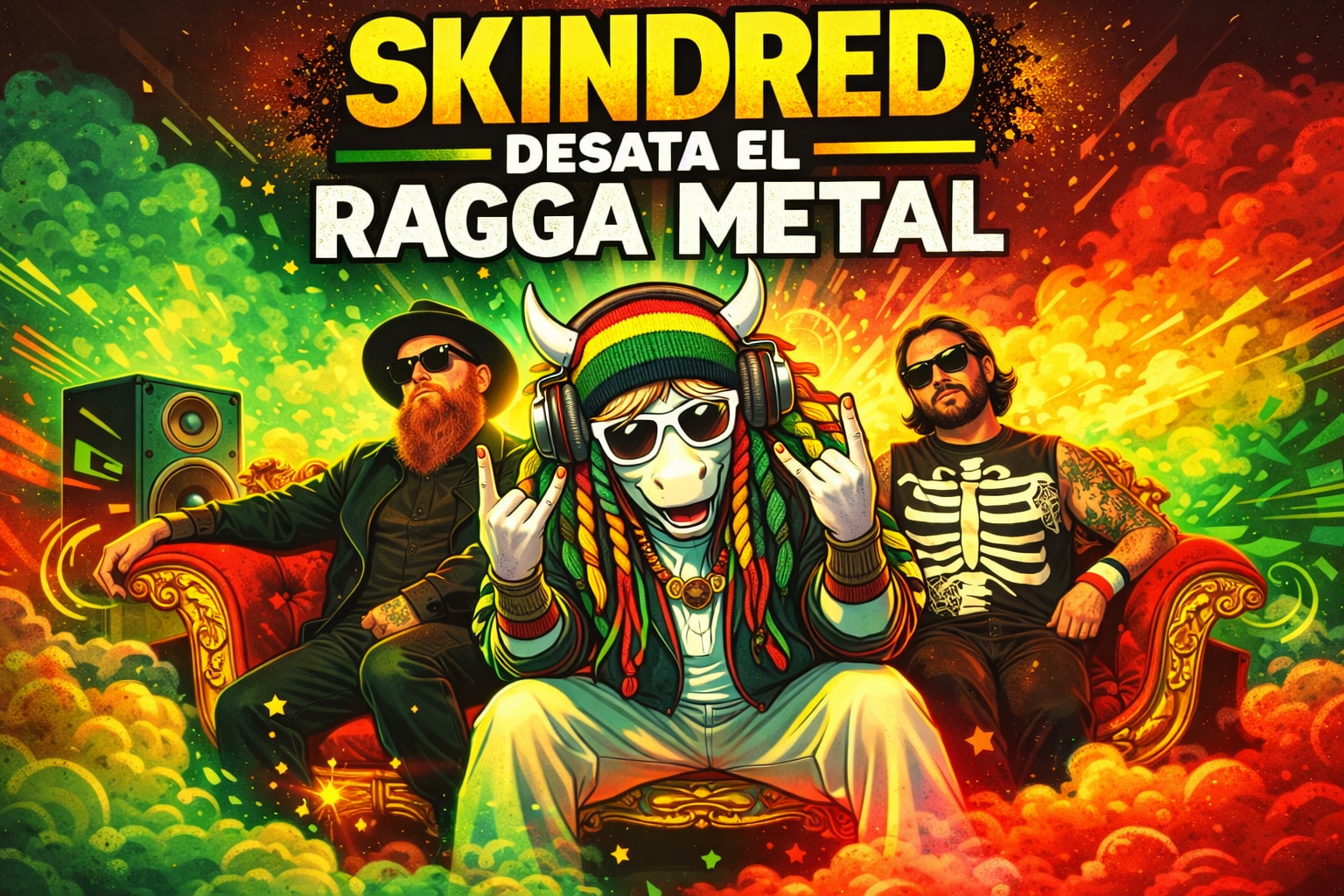 Skindred – Can I Get A | Nuevo single 2026