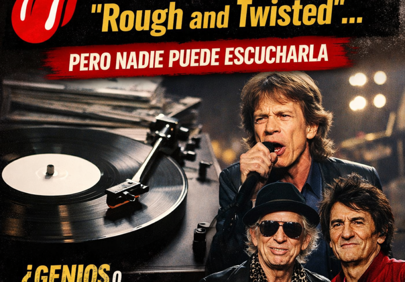 “rough and twisted rolling stones vinilo white label 2026”