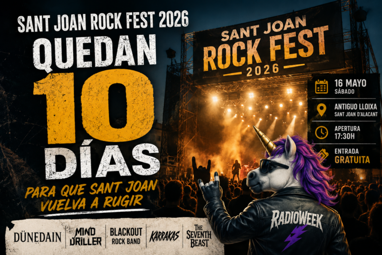 Sant Joan Rock Fest 2026 celebrará su cuenta atrás con una edición especial marcada por la despedida de Estefanía de Mind Driller.