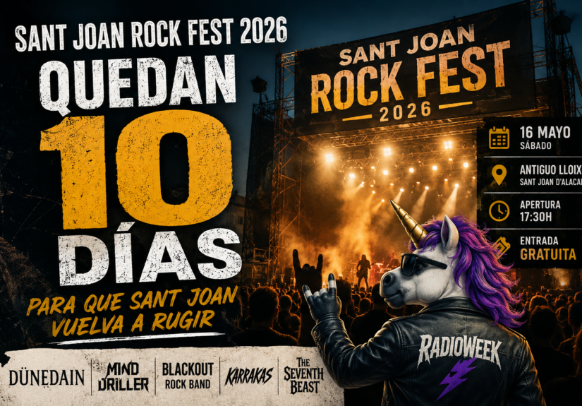 Sant Joan Rock Fest 2026 celebrará su cuenta atrás con una edición especial marcada por la despedida de Estefanía de Mind Driller.
