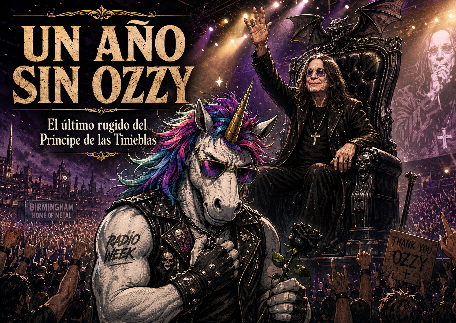 un año sin ozzy