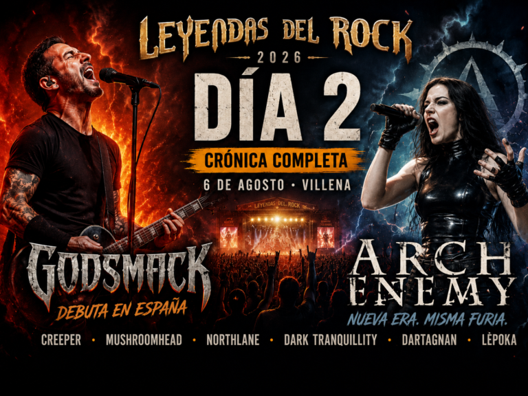 Leyendas 2026 día 2: Godsmack y Arch Enemy