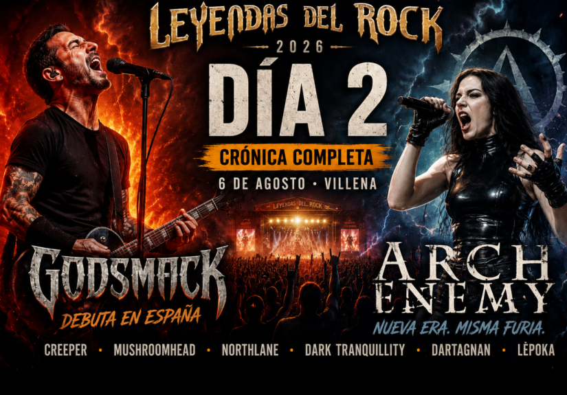 Leyendas 2026 día 2: Godsmack y Arch Enemy