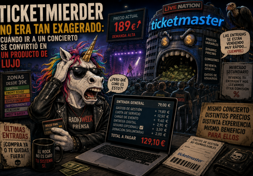 Ticketmaster: precios, gastos y reventa