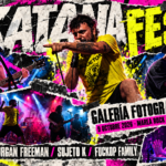 Collage punk fotográfico del Katana Fest