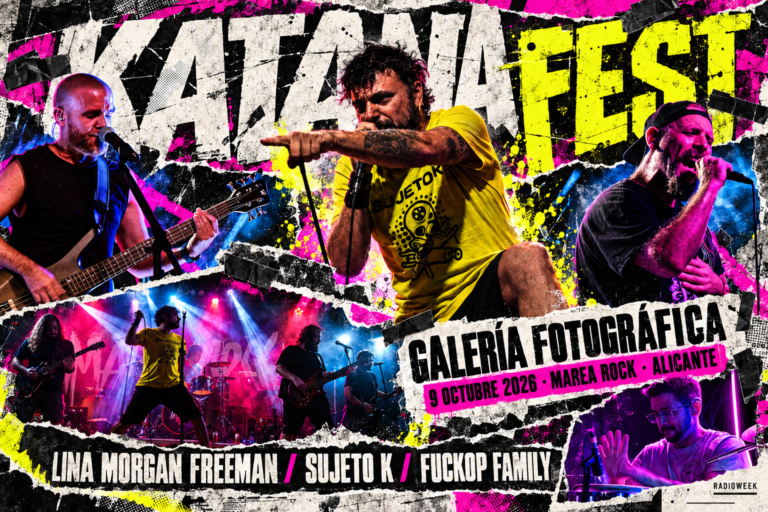 Collage punk fotográfico del Katana Fest