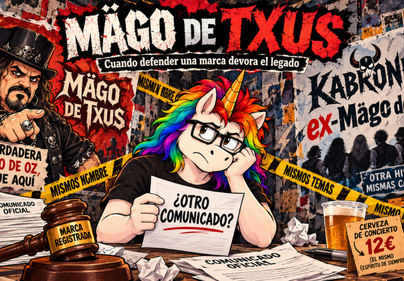 Unicornio entre comunicados y rock