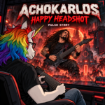 Unicornio gamer ante un infierno metalero