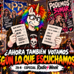 Unicornio rockero ante las urnas